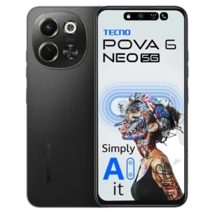 TECNO POVA 6 Neo 5G black mobilo